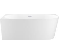 Угловая акриловая ванна Wellsee Excellence Pro 170х75 см, левый разворот, в наборе 4 в 1 28760701R