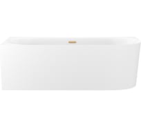 Угловая акриловая ванна Wellsee Collaro 180х80 см, левый разворот, в наборе 4 в 1 28910404R