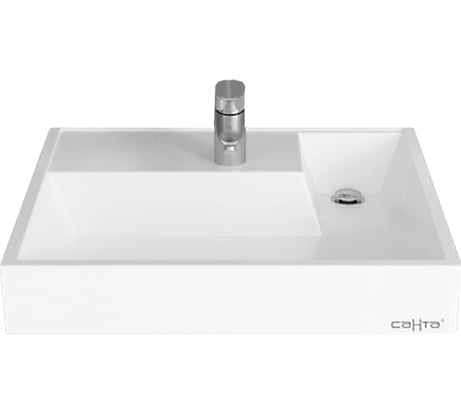 Умывальник СаНта Юпитер 600х600, с кронштейнами 900116