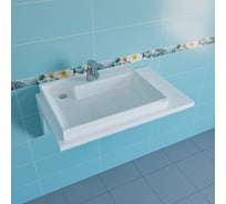 Умывальник СаНта Юпитер 900х500, левый, без кронштейнов 900128