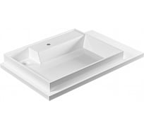 Умывальник СаНта Юпитер 800х500, левый, без кронштейнов 900120