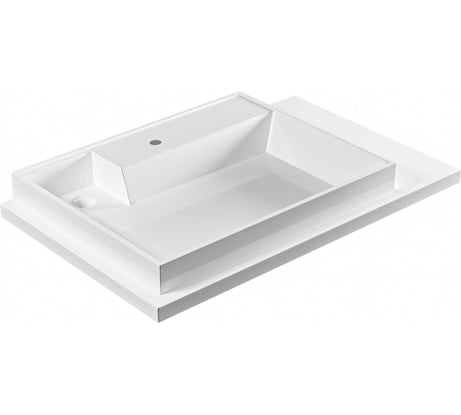 Умывальник СаНта Юпитер 800х500, левый, без кронштейнов 900120