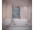 Отдельностоящая акриловая ванна Wellsee Bliss 170 х 80 см, в наборе 4 в 1 28820101R 8