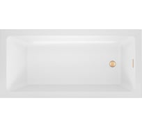 Акриловая ванна Wellsee FreeDom 2.0 165x80 см, в наборе 2 в 1 23300204R