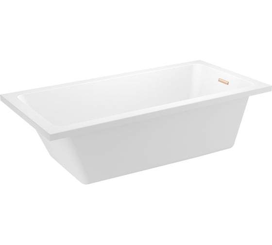 Акриловая ванна Wellsee FreeDom 2.0 165x80 см, в наборе 2 в 1 23300204R