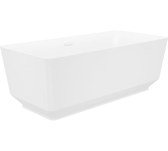 Отдельностоящая акриловая ванна Wellsee Air Gap S 166x78 см, в наборе 4 в 1 23850102R