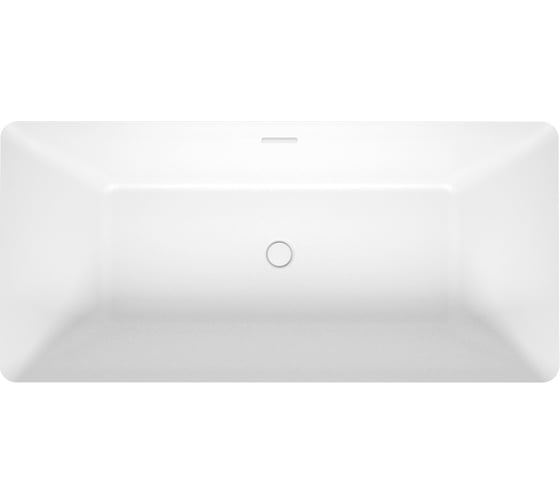 Отдельностоящая акриловая ванна Wellsee Air Gap S 166x78 см, в наборе 4 в 1 23850102R