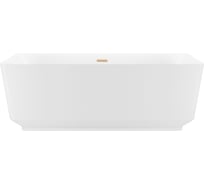 Отдельностоящая акриловая ванна Wellsee Air Gap S 166x78 см, в наборе 4 в 1 23850104R