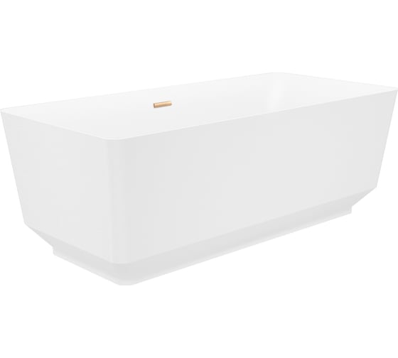 Отдельностоящая акриловая ванна Wellsee Air Gap S 166x78 см, в наборе 4 в 1 23850104R
