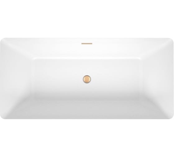 Отдельностоящая акриловая ванна Wellsee Air Gap S 166x78 см, в наборе 4 в 1 23850104R