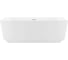 Отдельностоящая акриловая ванна Wellsee Air Gap S 166x78 см, в наборе 4 в 1 23850104R 1