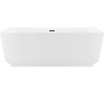 Отдельностоящая акриловая ванна Wellsee Air Gap S 166x78 см, в наборе 4 в 1 23850103R