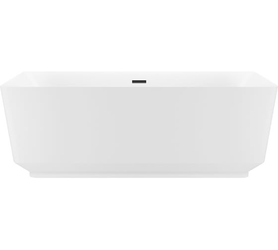 Отдельностоящая акриловая ванна Wellsee Air Gap S 166x78 см, в наборе 4 в 1 23850103R