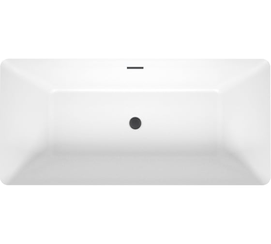 Отдельностоящая акриловая ванна Wellsee Air Gap S 166x78 см, в наборе 4 в 1 23850103R