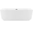 Отдельностоящая акриловая ванна Wellsee Air Gap S 166x78 см, в наборе 4 в 1 23850103R 1