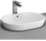 Раковина-чаша Vitra Metropole, овальная, 60 см, c переливом, белая 5942B003-0012 1