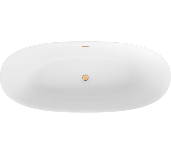 Отдельностоящая акриловая ванна Wellsee Carefree Dove 168x73 см, в наборе 4 в 1 23290104R