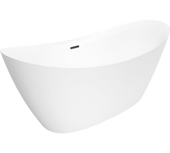 Отдельностоящая акриловая ванна Wellsee Carefree Dove 168x73 см, в наборе 4 в 1 23290103R
