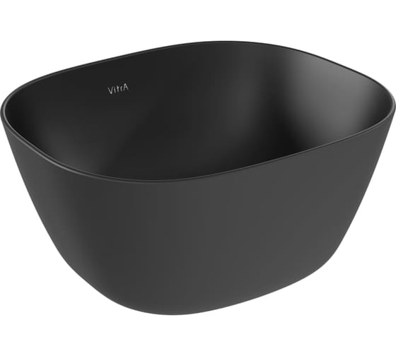 Раковина-чаша Vitra Plural высокая, 45 cм, матовая черная 7811B483-0016
