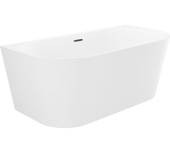 Пристенная акриловая ванна Wellsee Excellence Pro 140х70 см, в наборе 4 в 1 28760103R