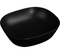 Раковина-чаша Vitra Plural низкая, 45 cм, матовая черная 7810B483-0016