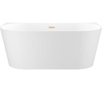 Пристенная акриловая ванна Wellsee Excellence Pro 150х73 см, в наборе 4 в 1 28760204R