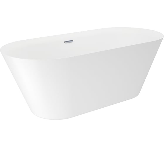 Отдельностоящая акриловая ванна Wellsee Cute Twin R 168x75 см, в наборе 4 в 1 23840101R
