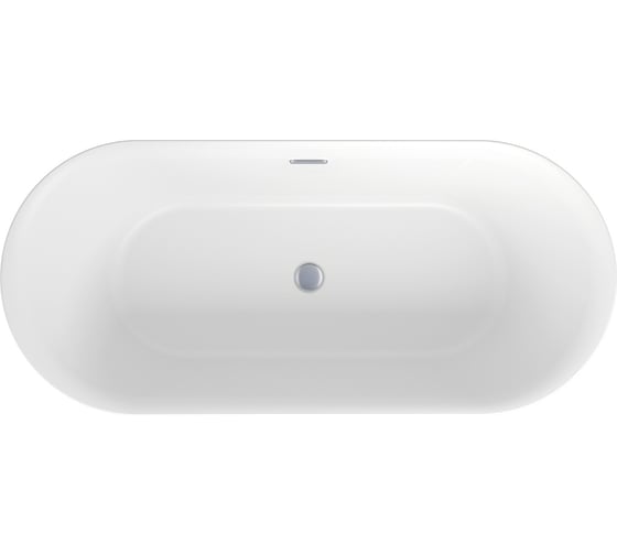 Отдельностоящая акриловая ванна Wellsee Cute Twin R 168x75 см, в наборе 4 в 1 23840101R