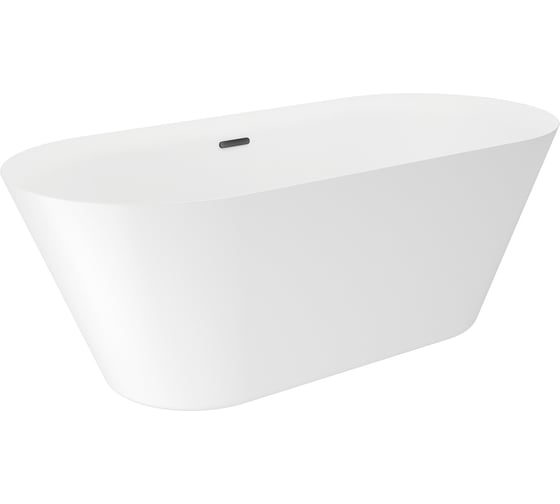 Отдельностоящая акриловая ванна Wellsee Cute Twin R 168x75 см, в наборе 4 в 1 23840103R