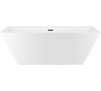 Отдельностоящая акриловая ванна Wellsee Cute Twin S 168x75 см, в наборе 4 в 1 23830103R