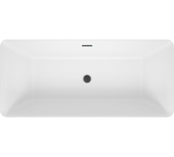 Отдельностоящая акриловая ванна Wellsee Cute Twin S 168x75 см, в наборе 4 в 1 23830103R