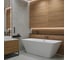 Отдельностоящая акриловая ванна Wellsee Cute Twin S 168x75 см, в наборе 4 в 1 23830103R 8