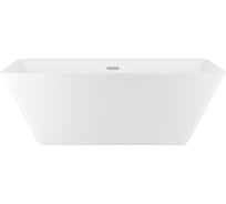 Отдельностоящая акриловая ванна Wellsee Cute Twin S 168x75 см, в наборе 4 в 1 23830101R