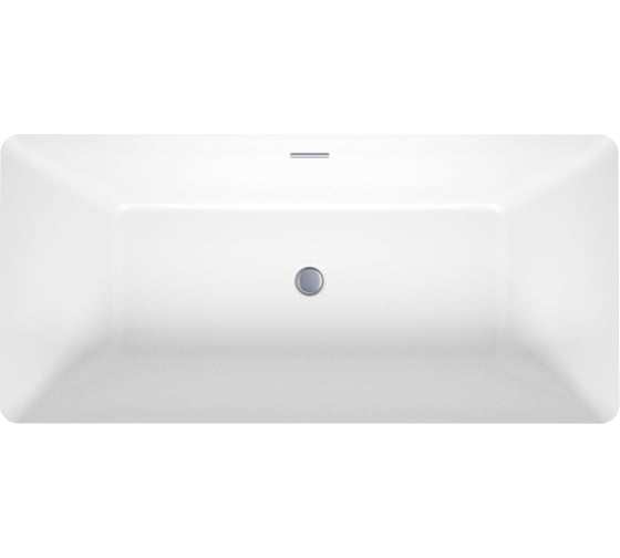 Отдельностоящая акриловая ванна Wellsee Air Gap S 166x78 см, в наборе 4 в 1 23850101R
