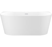 Пристенная акриловая ванна Wellsee Excellence Pro 150х73 см, в наборе 4 в 1 28760201R