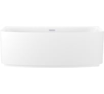 Пристенная акриловая ванна Wellsee Ground Breaking 170х80 см, в наборе 4 в 1 28770101R