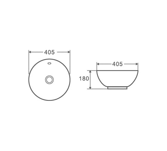 Раковина DK накладная D&K Matrix DT1390516