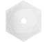 Раковина Teymi Diamond 48, накладная, белая T51105 ЦБ-00270114 6