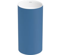 Напольная раковина отдельно стоящая Wellsee Chalice Perfection, темно-синий 230622000