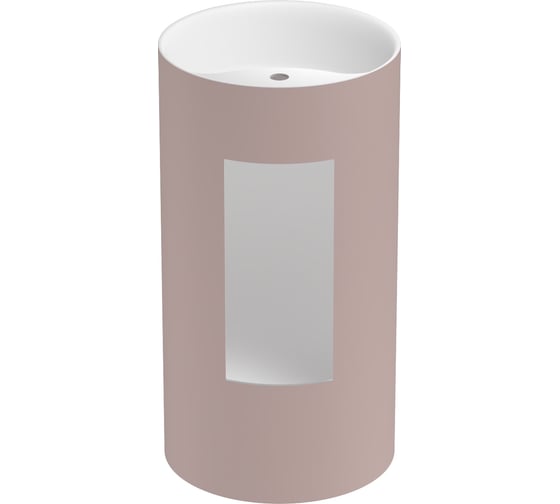 Напольная раковина отдельно стоящая Wellsee Chalice Perfection, светло-розовый 230630000