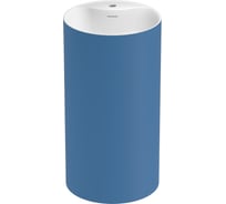 Напольная раковина отдельно стоящая Wellsee Chalice Perfection, темно-синий 230629000