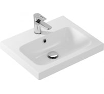 Универсальная раковина Cersanit COLOUR 60, 1 отверстие S-UM-COL60/1-w