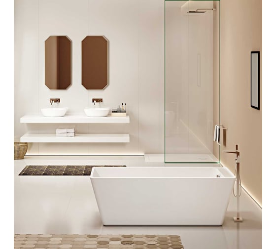 Акриловая ванна Vincea 1700х750х580 VBT-110
