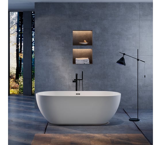 Акриловая ванна Vincea 1800х800х580 VBT-108