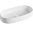Накладной умывальник чаша Ceramicanova Element овальная, 675х350х140 мм CN5022 1