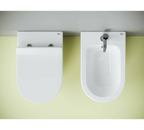 Напольное биде Ceramicanova METROPOL Rimless, 1 отверстие под смеситель, с крепежом CN4005