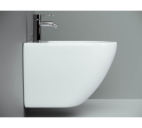 Подвесное биде Ceramicanova METROPOL Rimless, 1 отверстие под смеситель, с крепежом CN4003