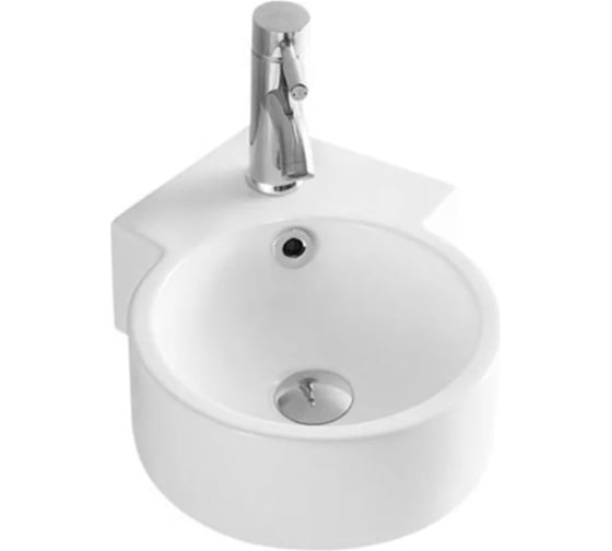 Подвесной умывальник Ceramicanova Element угловой, 310х430х125 мм CN5019