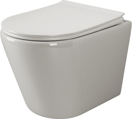 Подвесной унитаз Ceramicanova HIGHLIGHT Rimless, с крепежом CN1804