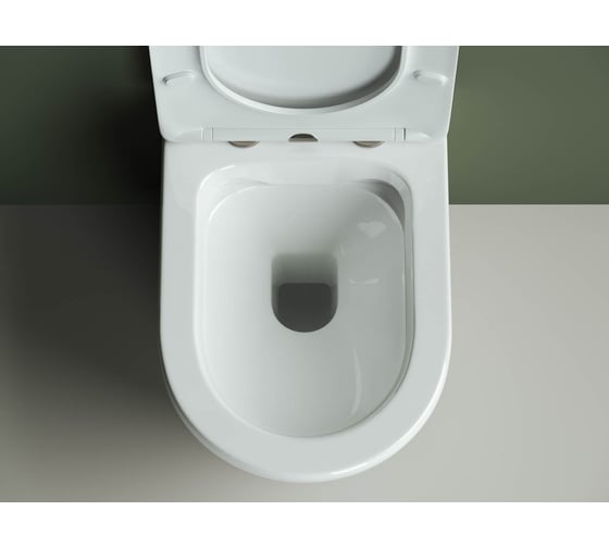 Подвесной унитаз Ceramicanova HIGHLIGHT Rimless, с крепежом CN1804